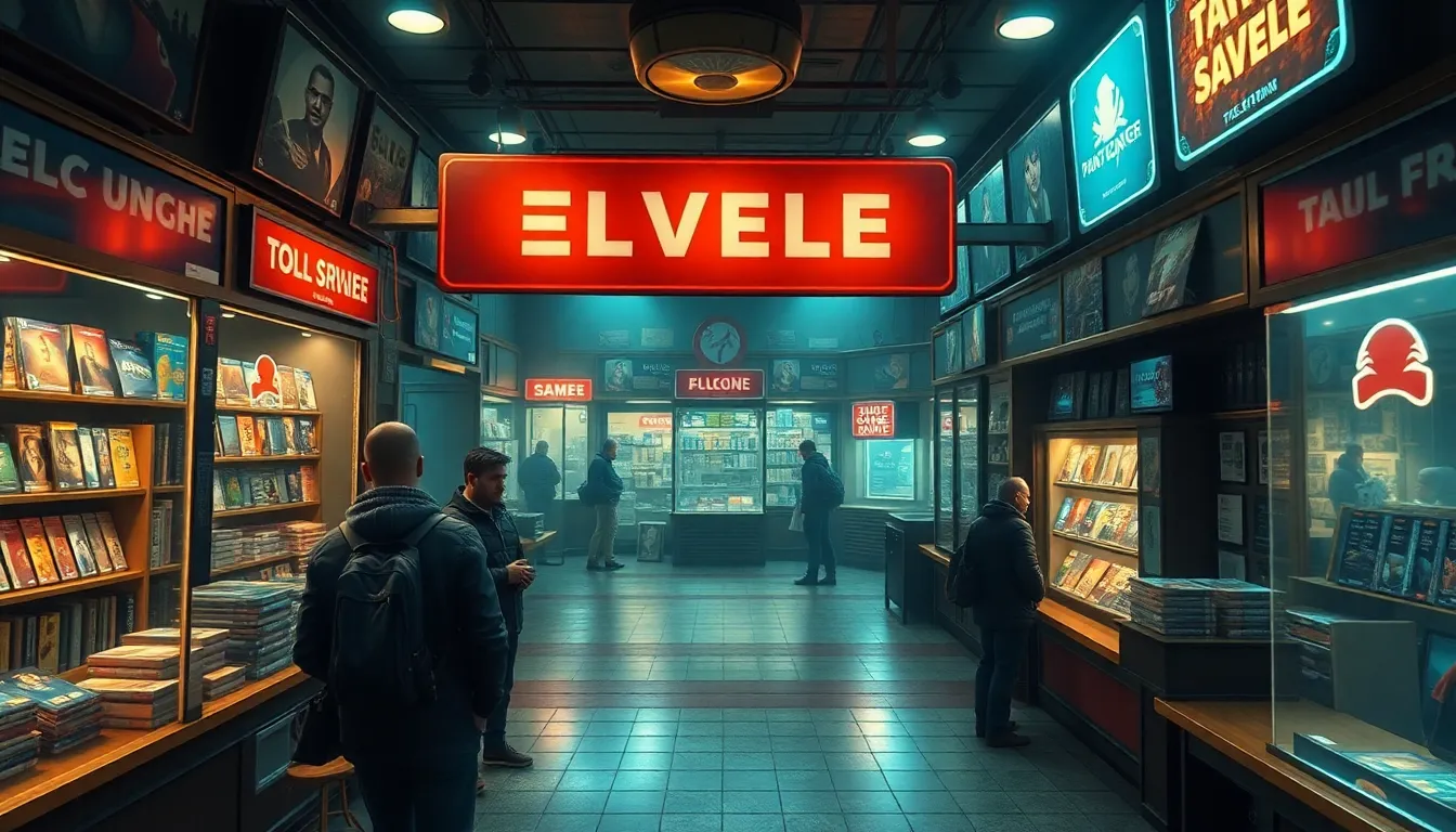 Un gioco mira a farci vivere la storia dei videogiochi dal bancone di un negozio virtuale