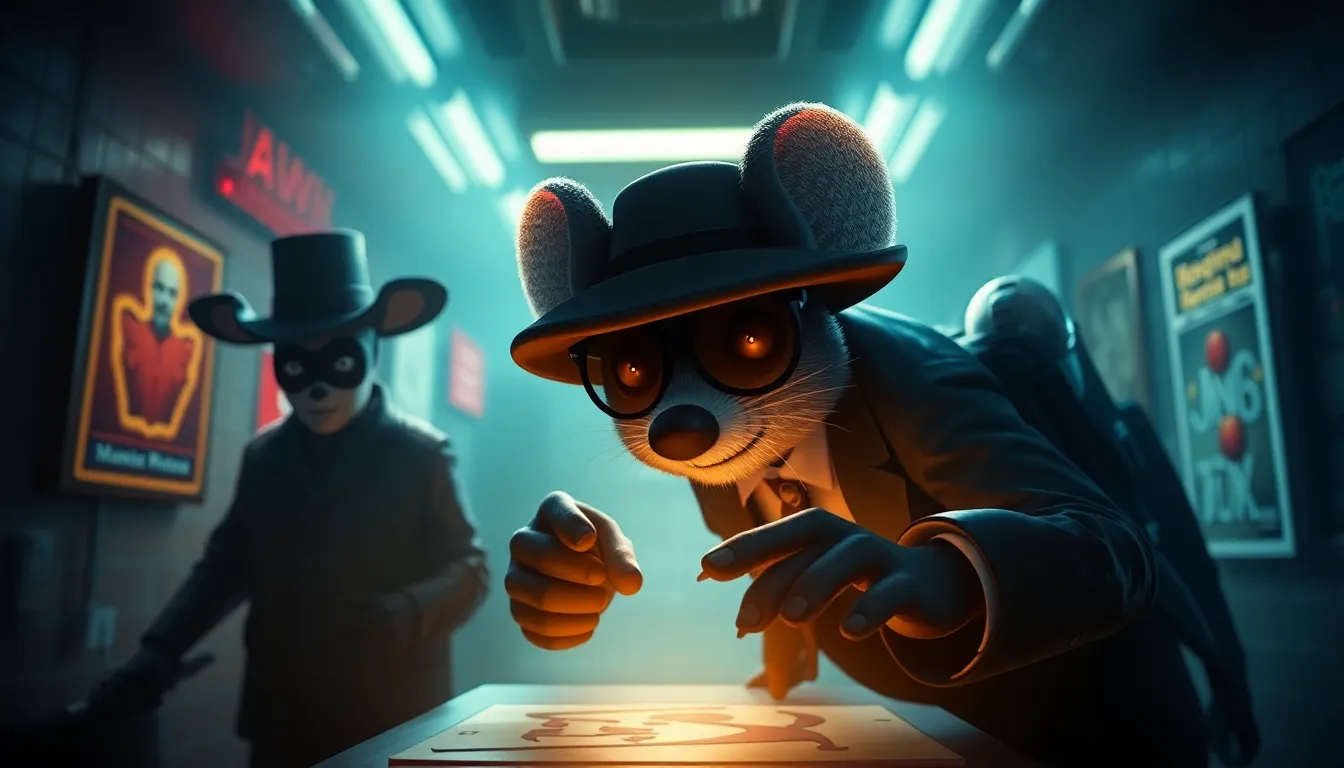 Il trailer di lancio di Mouse: P.I. for Hire è pieno di atmosfera